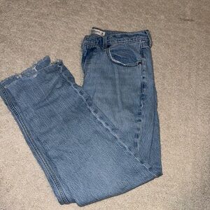 Abercrombie & Fitch Blue Straight Jeans